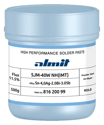 Prostech Almit SJM-40W No Halogen High Performance Solder Paste